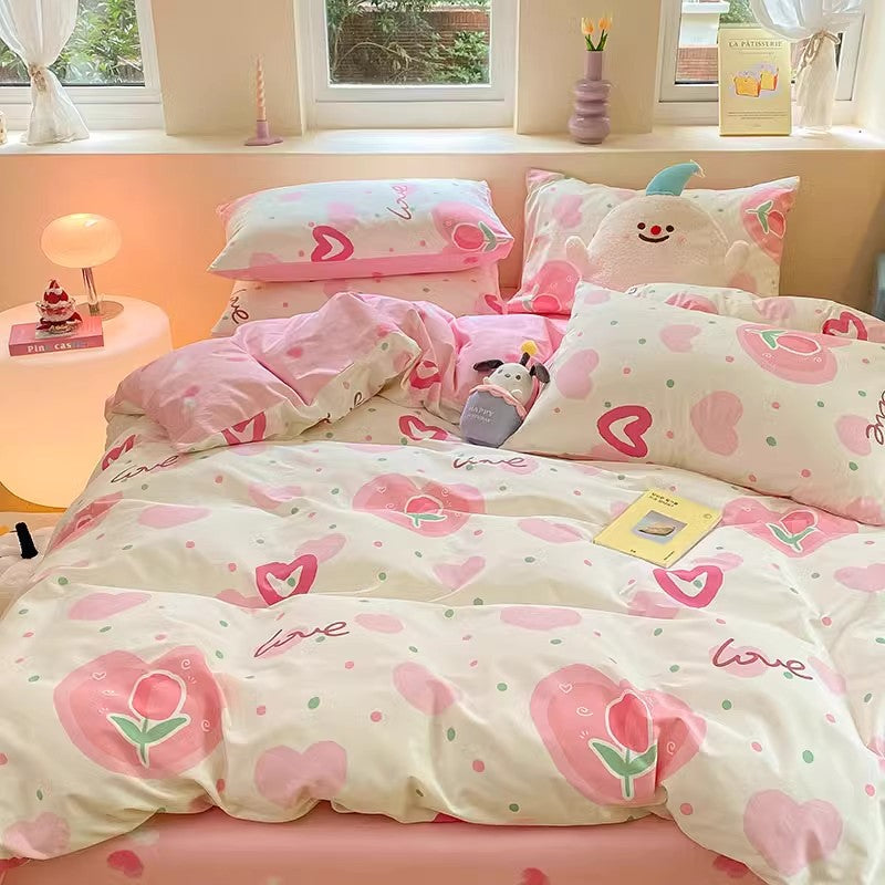 Pretty Flowers Bedding Set JK3611