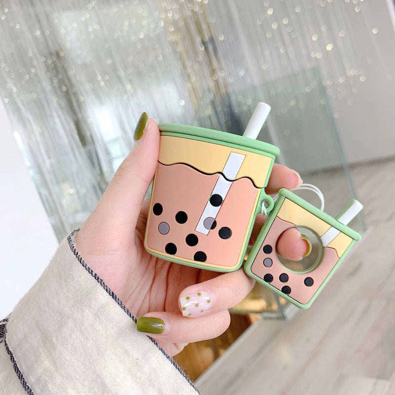 Bubble Tea Airpods Protector  JK1323