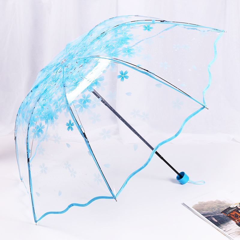 Fashion Sakura Flowers Folding Umbrella JK2823