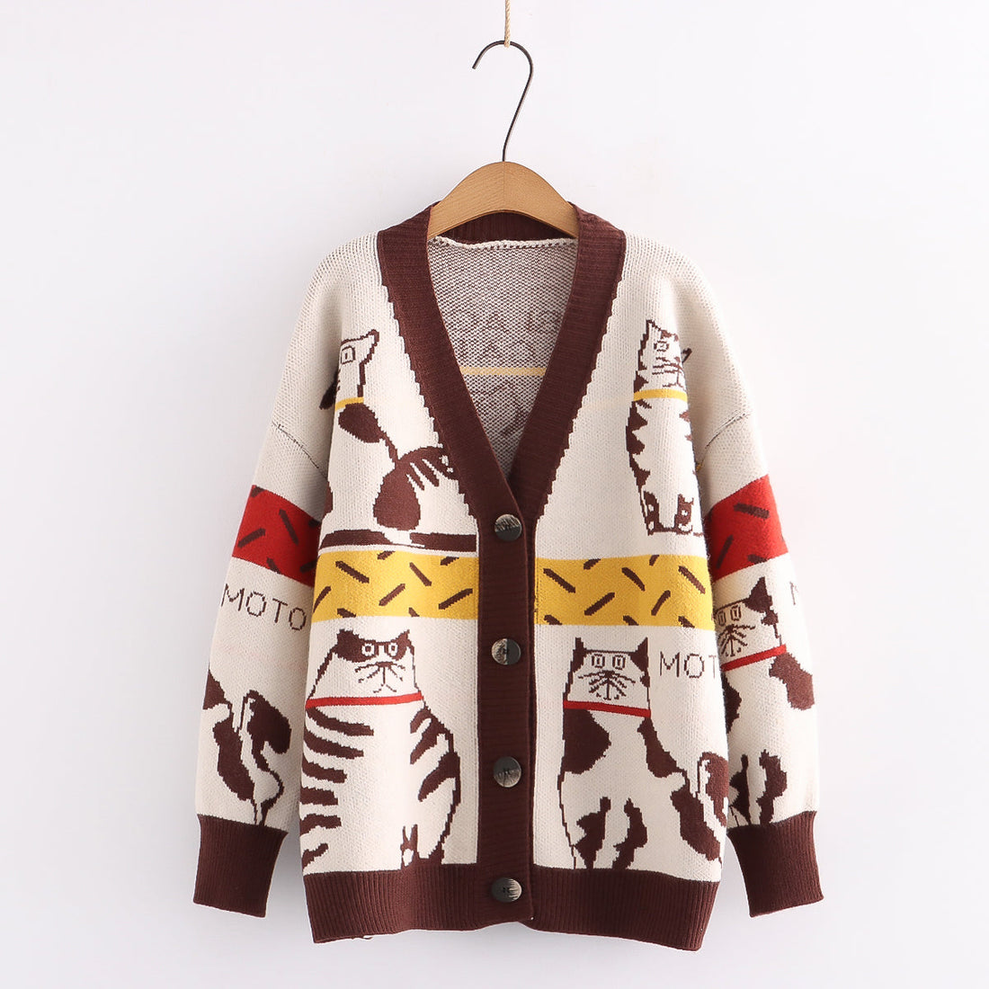 Lovely Cats Sweater Coat JK3041