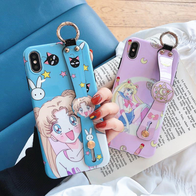 Cute Usagi Phone Case for iphone 6/6s/6plus/7/7plus/8/8P/X/XS/XR/XS Max/11/11 pro/11 pro max JK1849