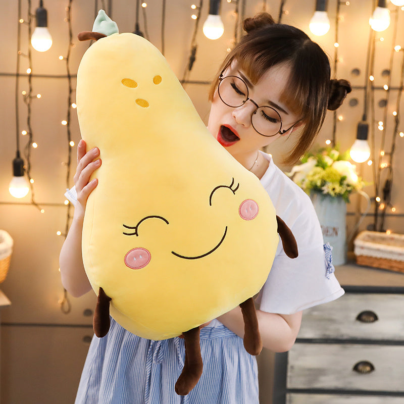 Cute Pear Plush Hold Pillow JK1586