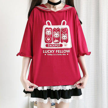 Lucky Rabbit T-shirt JK3115