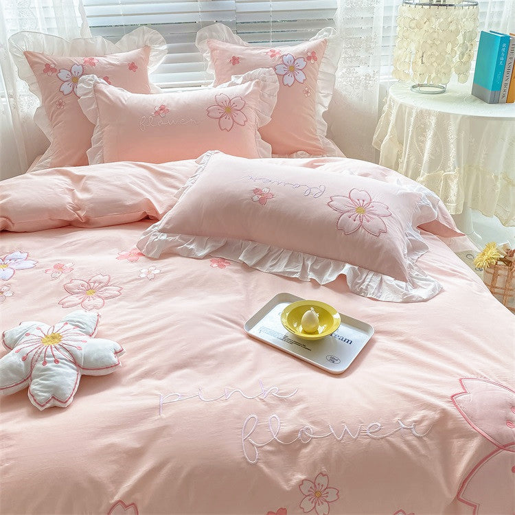 Fashion Sakura Flowers Bedding Set JK3463