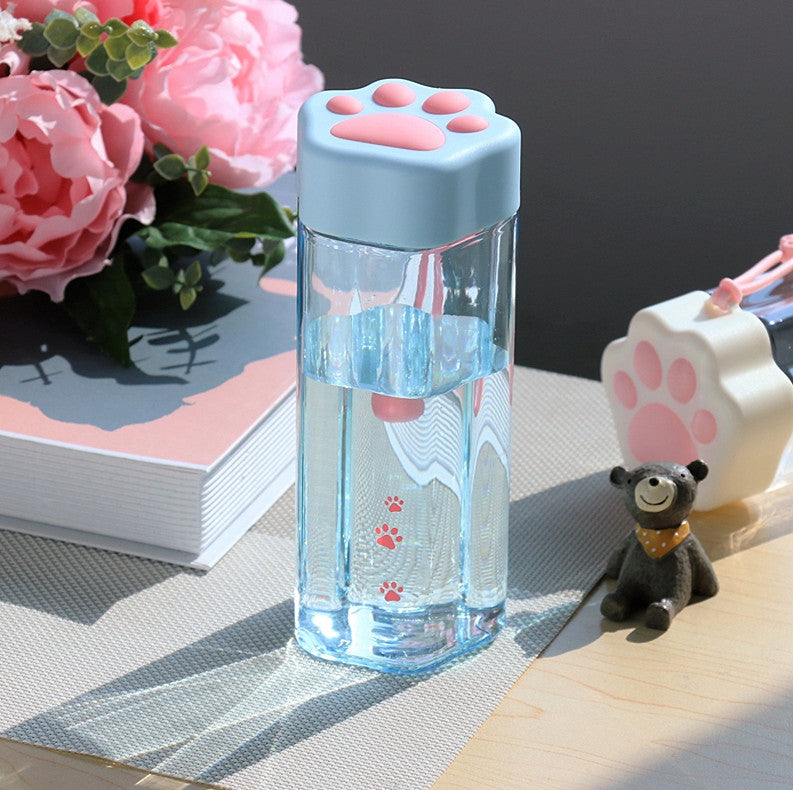 Lovely Cat Paw Water Bottle JK2209