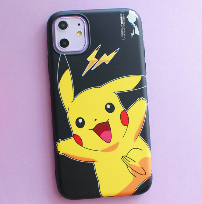 Pikachu Quicksand Phone Case for iphone 6/6s/6plus/7/7plus/8/8P/X/XS/XR/XS Max/11/11 pro/11 pro max JK1848