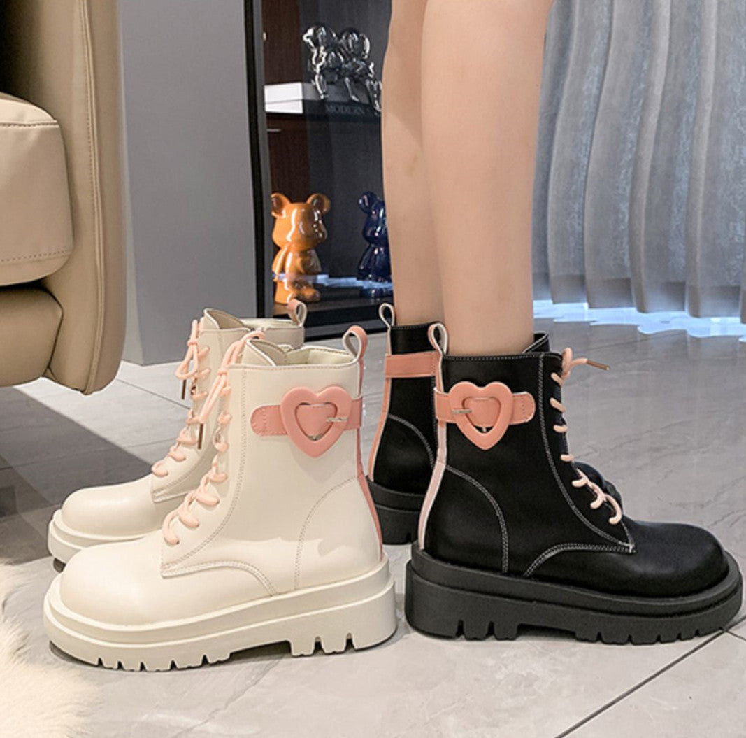 Fashion Heart Martin Boots PN5590