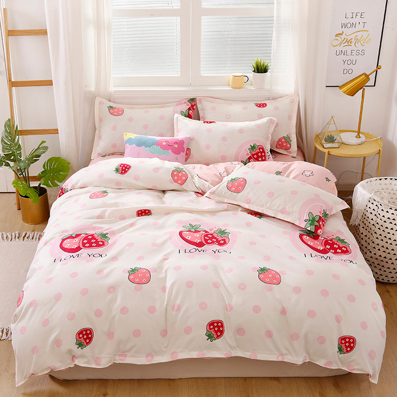 Sweet Strawberry Bedding Set JK2359