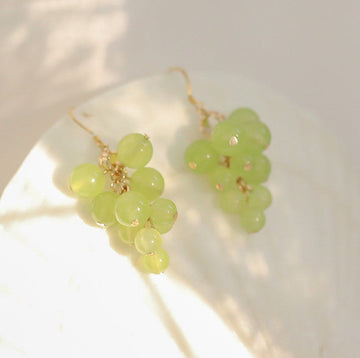 Sweet Grapes Earrings/Clips JK2714