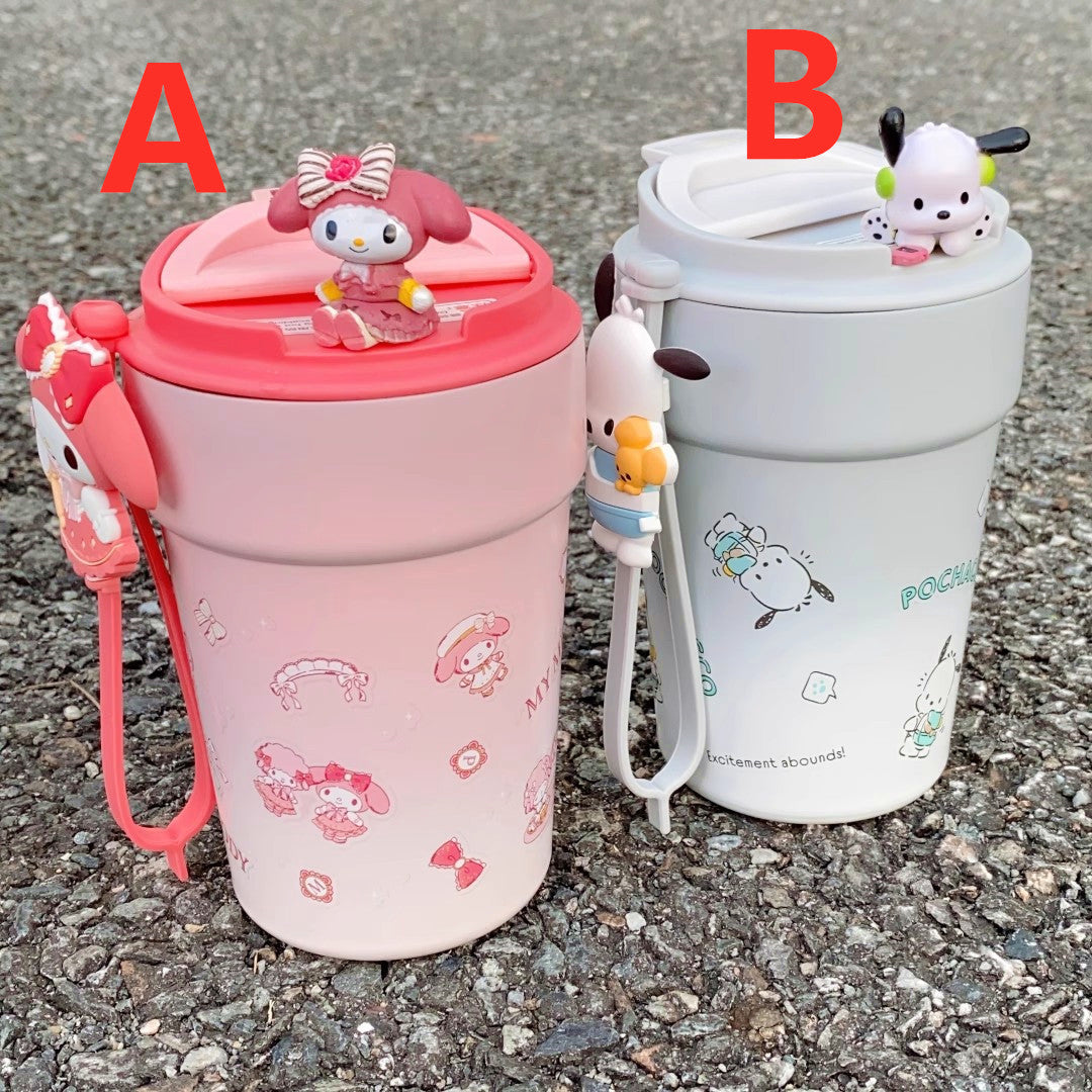 Cartoon Vacuum Water Bottle JK3730