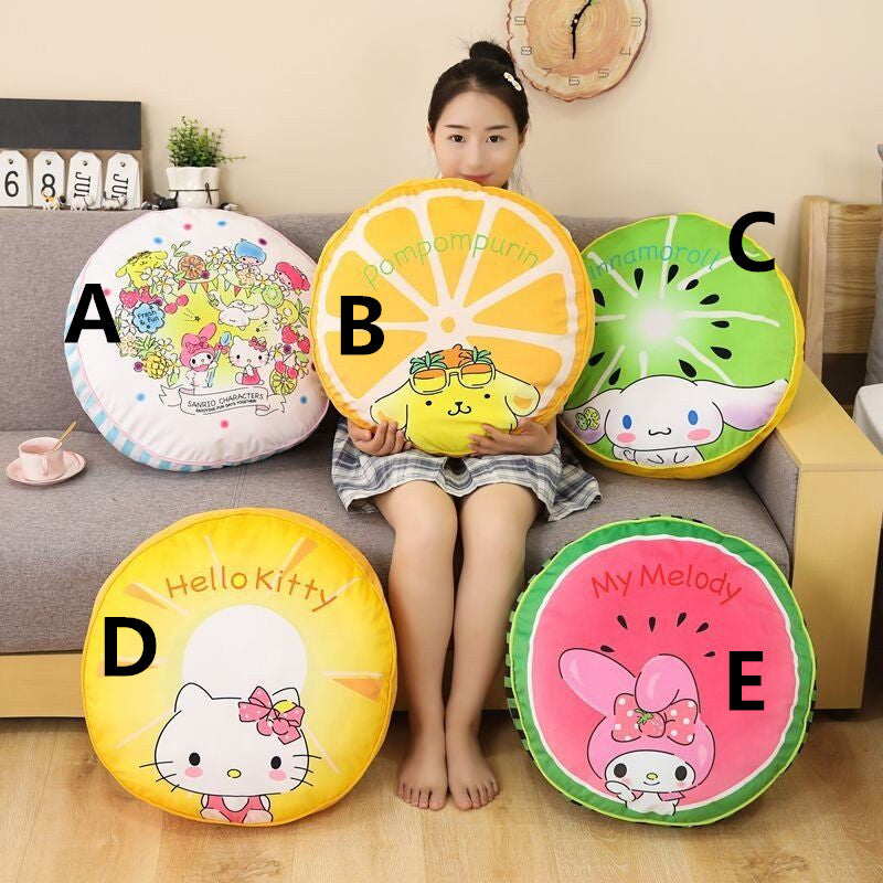 Cartoon Round Seat Cushion JK2237