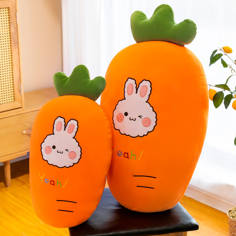 Kawaii Carrot Plush Hold Pillow JK3125