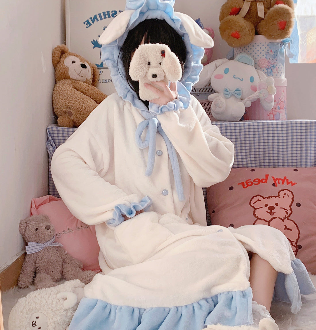 Soft Winter Pajamas Dress PN5379