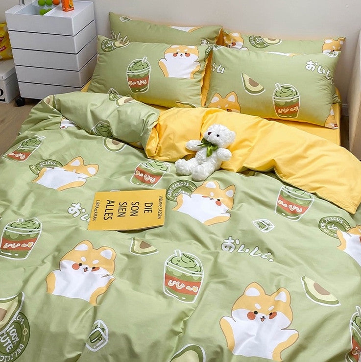 Cute Dog Bedding Set JK2819