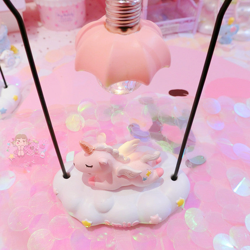 Two Colors Unicorn Night Light JK1148