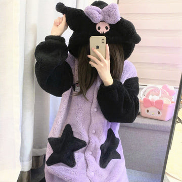 Cartoon Winter Pajamas Suit/Dress JK3411