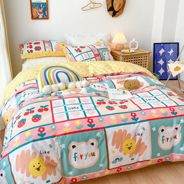 Fashion Cartoon Bedding Set PN5018