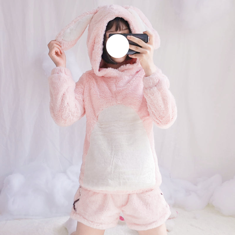 Lolita Rabbit Ears Pajamas Suit JK1898