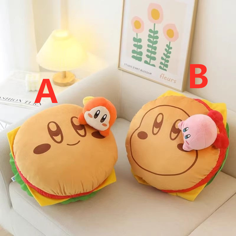 Cute Hamburger Hold Pillow PN5951