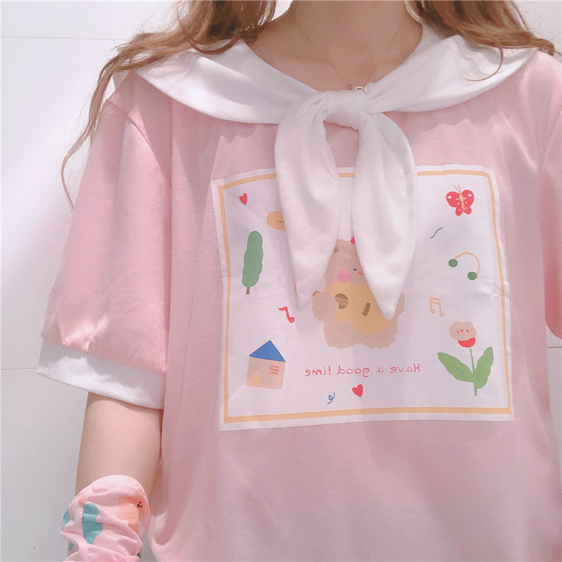 Lovely Bear T-shirt JK2372