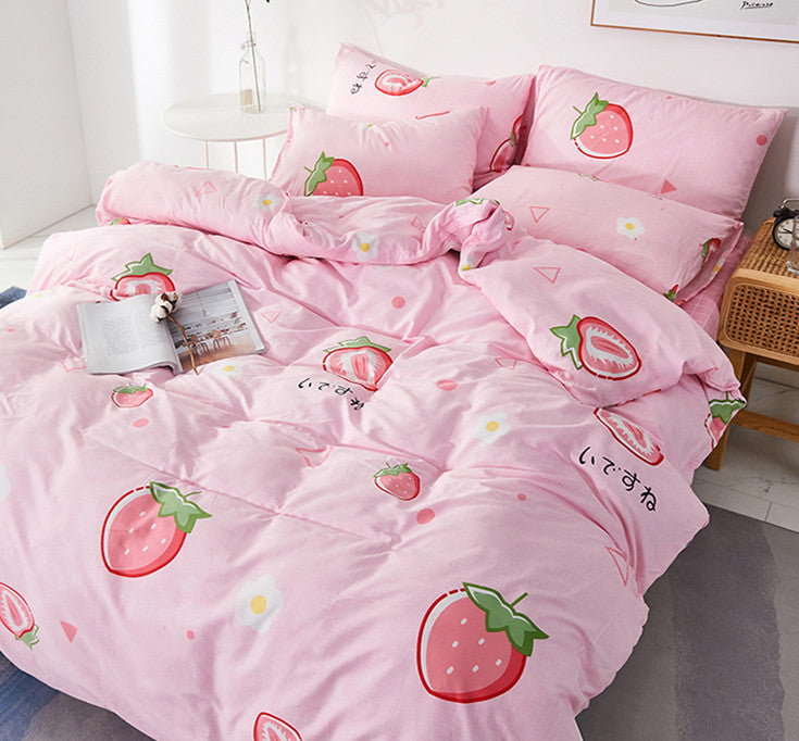 Fashion Strawberry Bedding Set JK2025