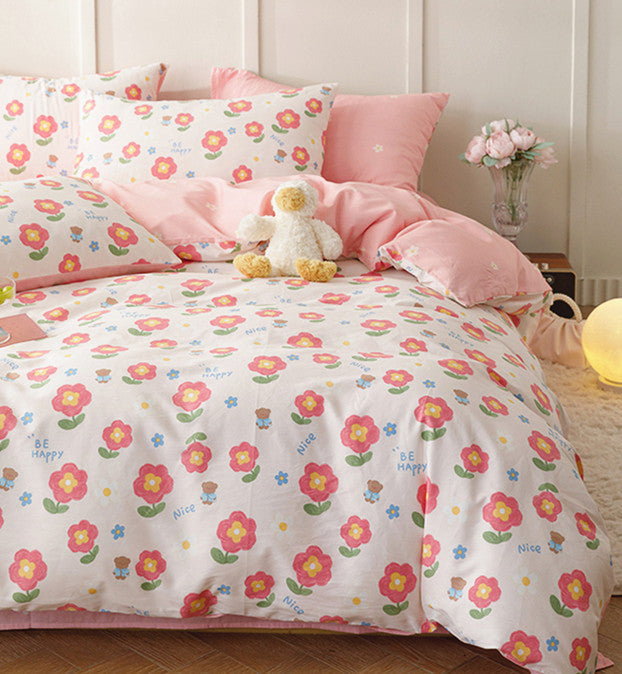 Fashion Flowers Bedding Set PN5795