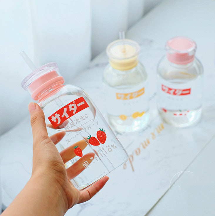 Kawaii Fruits Water Bottle JK2346