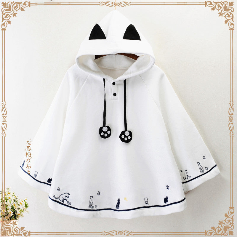 Cute Cats Cloak Coat JK2576