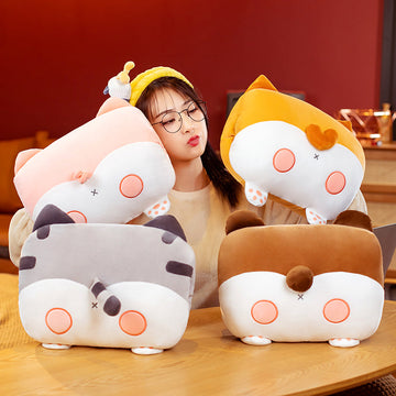 Kawaii Cat Plush Hold Pillow JK2720