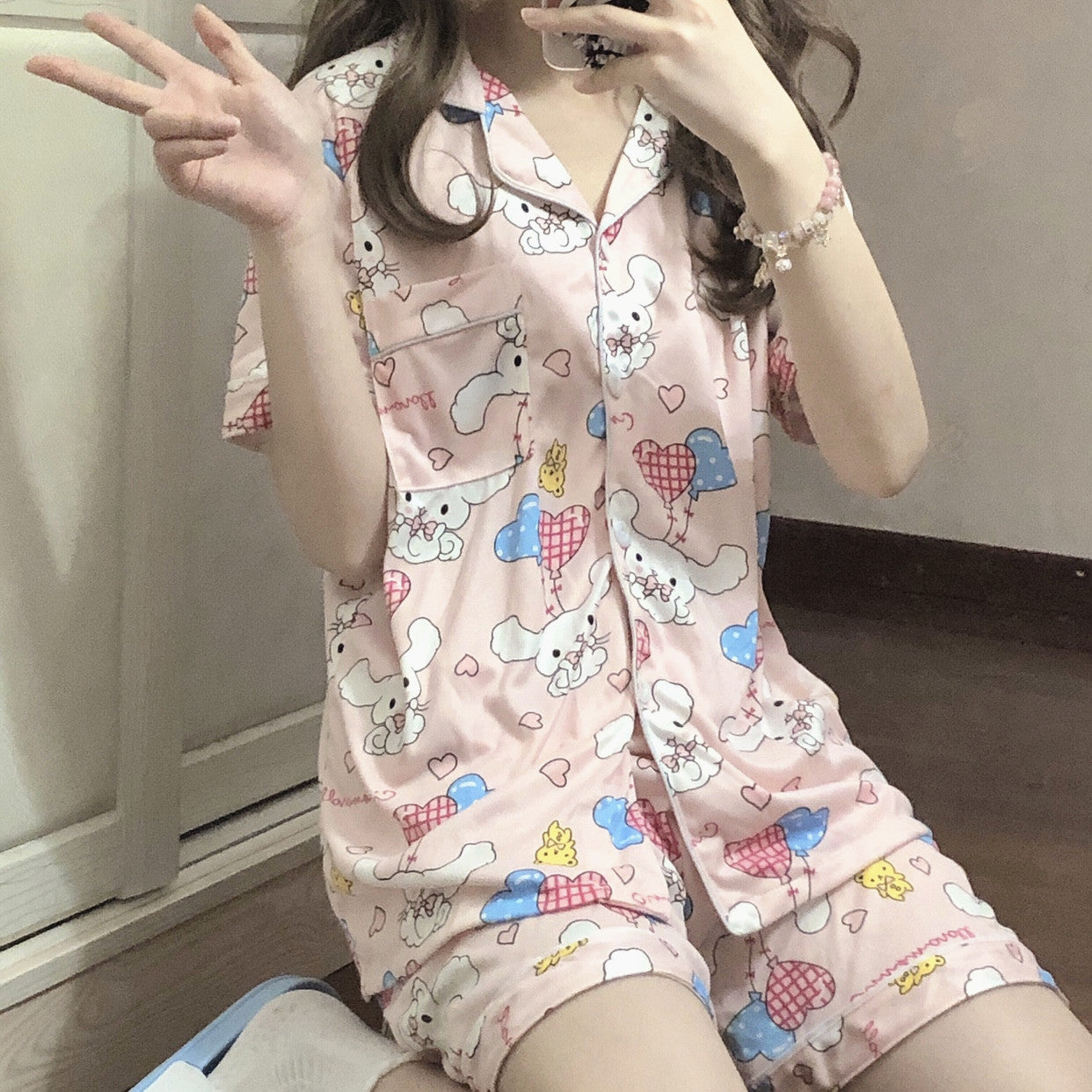 Fashion Anime Summer Pajamas Suit JK2768