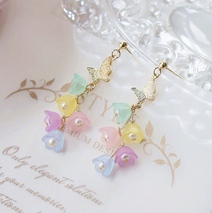 Butterfly Girl Earrings/Clips PN5255