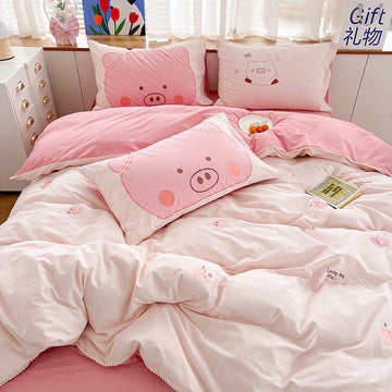 Lovely Pigs Bedding Set JK3216