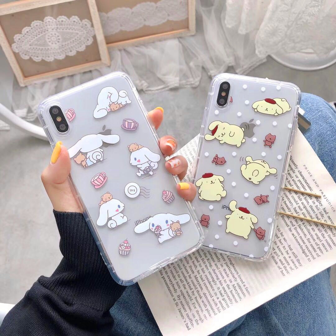 Cute Cinnamoroll Phone Case for iphone 6/6s/6plus/7/7plus/8/8P/X/XS/XR/XS Max JK1525