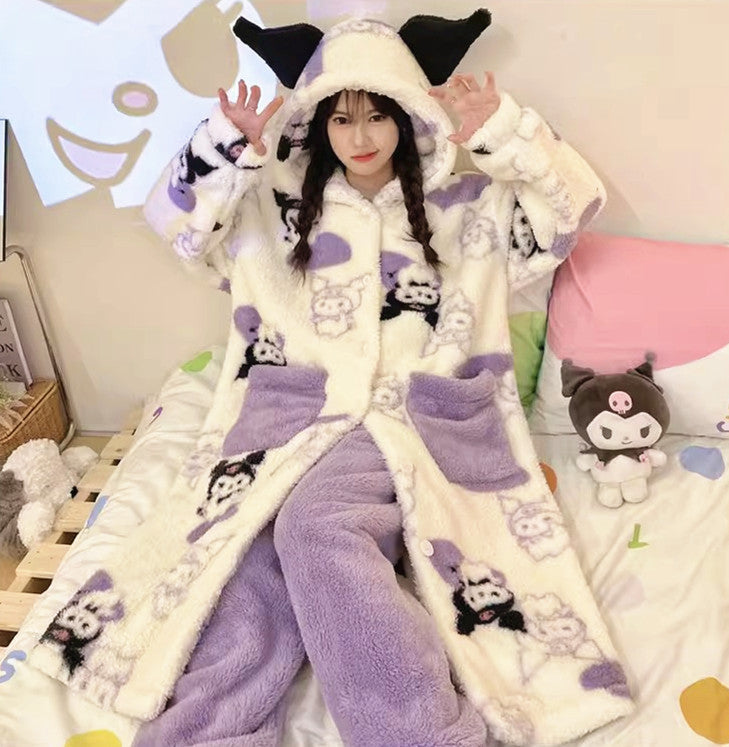 Fashion Anime Winter Pajamas Suits PN6263