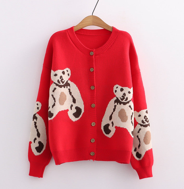 Fashion Bear Sweater Coat PN5073