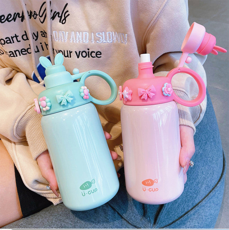 Cute Vacuum Water Bottle JK3075