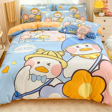 Kawaii Cartoon Bedding Set PN5873