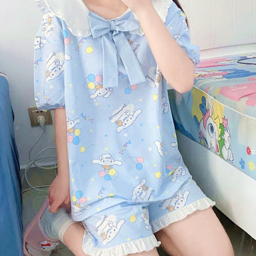 Fashion Anime Summer Pajamas Suit JK2807