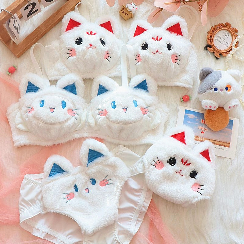 Kawaii Cat Underwear Suits PN6324