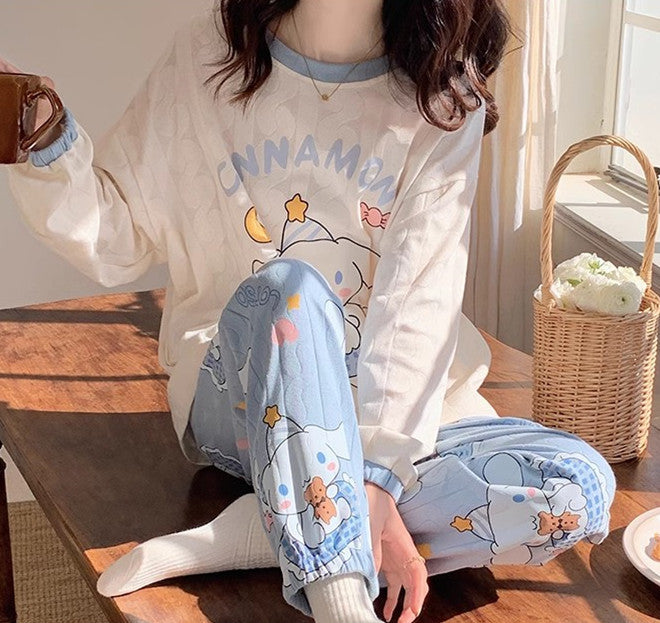 Cartoon Summer Pajamas Suit JK3843