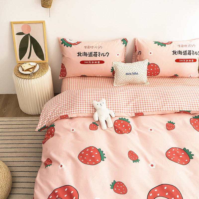 Fashion Strawberry Bedding Set JK1949