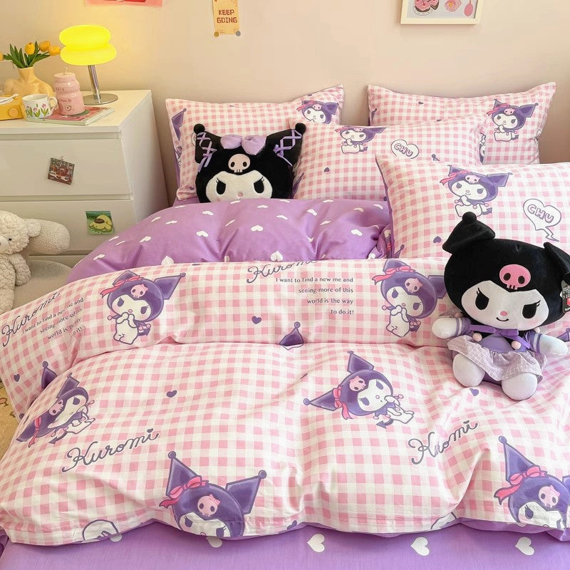 Lovely Kuromi Bedding Set PN6014