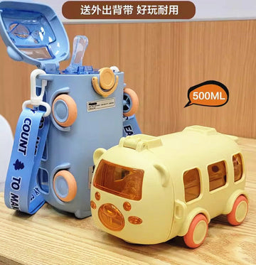 Cartoon Bus Water Bottle JK3852