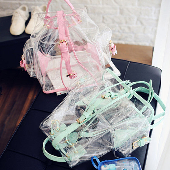 Transparent Jelly Backpack JK1874