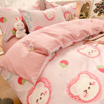 Strawberry Bear Bedding Set PN5511