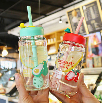 Kawaii Fruits Milk Water Bottle JK2085