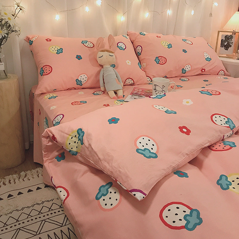 Cute Strawberry Bedding Set JK2540