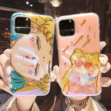 Sailormoon Phone Case for iphone7/7plus/8/8P/X/XS/XR/XS Max/11/11 pro/11 pro max JK1948