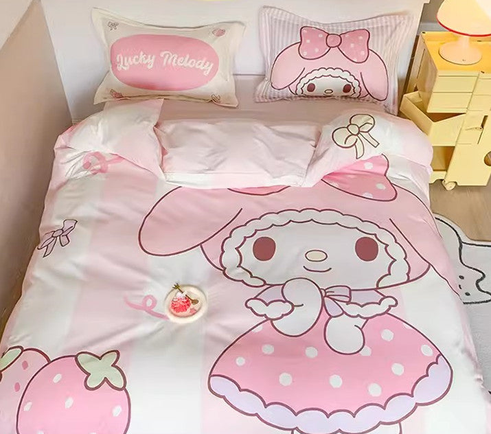 Cartoon Anime Bedding Set JK3858