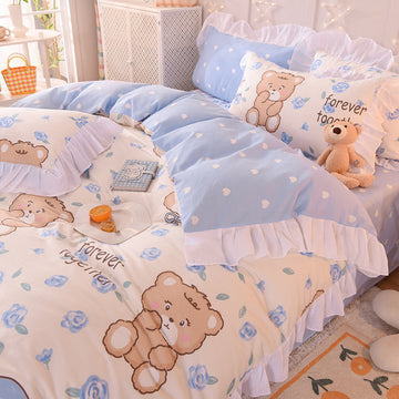 Kawaii Bear Bedding Set JK2913